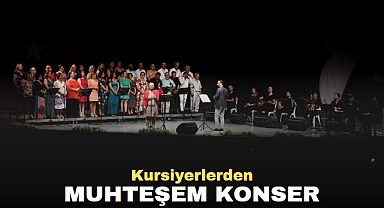 Kursiyerlerden muhteşem konser