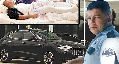 ‘Maserati’li polis memurunun bacağını kırdığı avukat Hürriyet’e konuştu: Bize dehşeti yaşattı