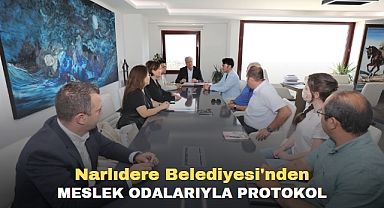 Narlıdere Belediyesi'nden Meslek Odalarıyla Protokol