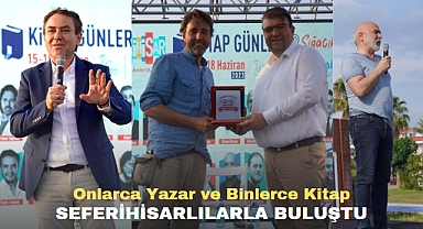 Onlarca Yazar ve Binlerce Kitap Seferihisarlılarla Buluştu