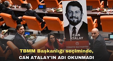 TBMM Başkanlığı seçiminde, Can Atalay'ın adı okunmadı