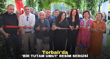 Torbalı'da 'Bir Tutam Umut' Resim Sergisi