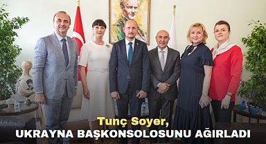 Tunç Soyer, Ukrayna Başkonsolosunu ağırladı