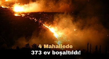4 mahallede 373 ev boşaltıldı