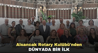 Alsancak Rotary Kulübü'nden Dünyada Bir İlk