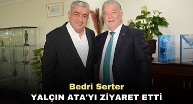 Bedri Serter Yalçın Ata'yı Ziyaret Etti