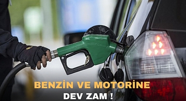Benzin ve motorine dev zam!