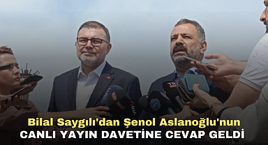 Bilal Saygılı'dan Şenol Aslanoğlu'nun canlı yayın davetine cevap geldi