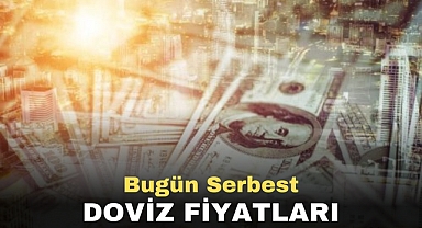 Bugün Serbest piyasada döviz fiyatları