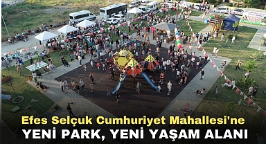 CUMHURİYET MAHALLESİ'NE YENİ PARK, YENİ YAŞAM ALANI