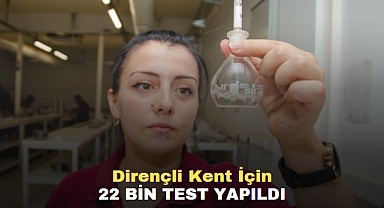 Dirençli Kent İçin 22 bin test yapıldı