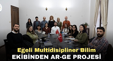 Egeli multidisipliner ekibinden Ar-Ge projesi
