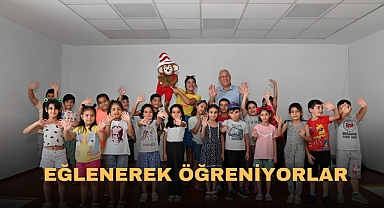 Eğlenerek öğreniyorlar