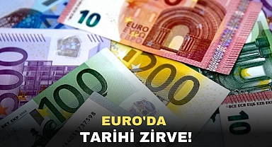 EURO'da TARİHİ ZİRVE!