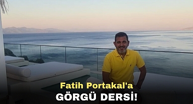 Fatih Portakal'a Görgü Dersi!