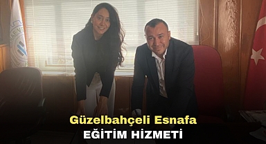 Güzelbahçeli esnafa eğitim hizmeti