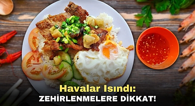 Havalar ısındı: Zehirlenmelere dikkat!