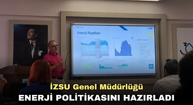 İZSU Genel Müdürlüğü Enerji Politikasını hazırladı