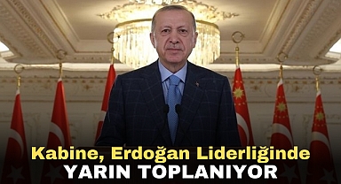 Kabine, Erdoğan Liderliğinde Yarın Toplanıyor