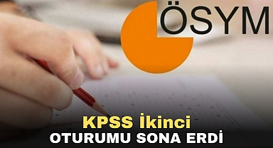KPSS ikinci oturumu sona erdi