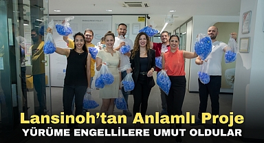 Lansinoh’tan Anlamlı Proje Yürüme Engellilere Umut Oldular