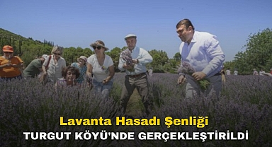 Lavanta Hasadı Şenliği Turgut Köyü'nde gerçekleştirildi