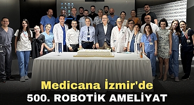 Medicana İzmir'de 500. Robotik Ameliyat