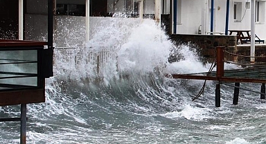 Meteoroloji'den Ege Denizi’nde fırtına uyarısı