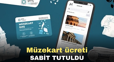 Müzekart ücreti sabit tutuldu