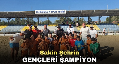 Sakin Şehrin gençleri şampiyon