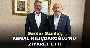 Serdar Sandal, Kemal Kılıçdaroğlu'nu ziyaret etti