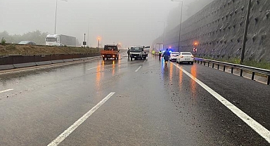 Son dakika: Bakan Abdulkadir Uraloğlu duyurdu: TEM Otoyolu Ankara - İstanbul yönü trafiğe kapandı