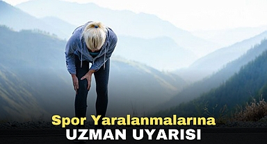 Spor yaralanmalarına uzman uyarısı