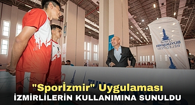 Sporİzmir Uygulaması İzmirlilerin Kullanıma Sunuldu