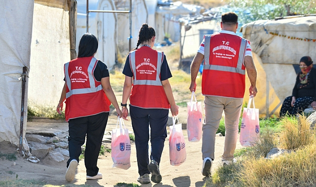 ANKARA BÜYÜKŞEHİR BELEDİYESİ’NDEN MEVSİMLİK İŞÇİLERE TEMİZLİK HİZMETİ