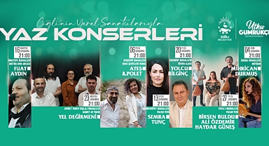 ÇİĞLİ YAZ KONSERLERİNDE SAHNE YEREL SANATÇILARIN