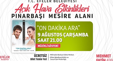 EFELER SANATLA AÇIK HAVADA BULUŞUYOR