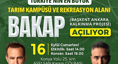 BOZKIRDA YEŞİLİN HİKÂYESİ: ANKARA BÜYÜKŞEHİR BELEDİYESİ'NDEN TÜRKİYE’NİN EN BÜYÜK TARIM KAMPÜSÜ VE REKREASYON ALANI 
