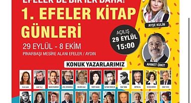 İLKLERİN BAŞKANI ATAY’DAN BİR İLK DAHA :1. EFELER KİTAP GÜNLERİ BAŞLIYOR