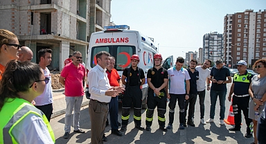 MERSİN BÜYÜKŞEHİR’İN ‘YOL TRAFİK GÜVENLİĞİ TATBİKATI’ GERÇEĞİNİ ARATMADI