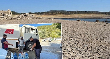 Bodrum'da su krizi... Bazı mahallelerde 10 gündür su yok