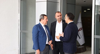 Ednan Arslan ve Başkan Batur'dan önemli ziyaret