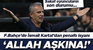 Fenerbahçe'de İsmail Kartal'dan penaltı tepkisi: Fazla irdelenmiyor... | Sakat oyuncuların durumu ve Trabzonspor maçı hakkında