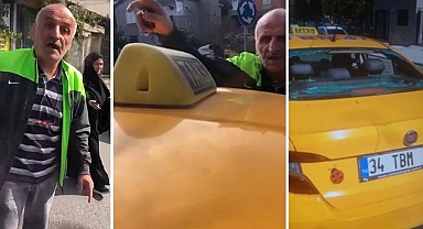 İstanbul'da taksici demir çubukla vurdu! Yolcu baygınlık geçirdi