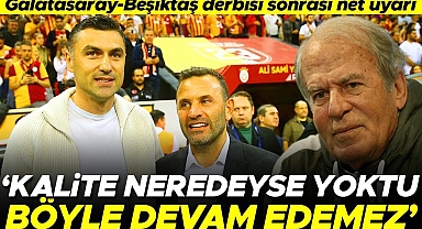 Mustafa Denizli, Galatasaray-Beşiktaş derbisi sonrası uyardı: Kalite neredeyse yoktu, böyle devam edemez