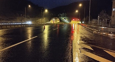 Bolu Dağı Tüneli İstanbul yönü geçici olarak kapatıldı!