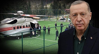 Cumhurbaşkanı Recep Tayyip Erdoğan, Rize'de Ayder Yaylası’nda