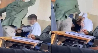 Dayakçı öğretmeni hastanelik ettiler! 'Hocam' dedikçe vurmuş, görüntüler gündem olmuştu