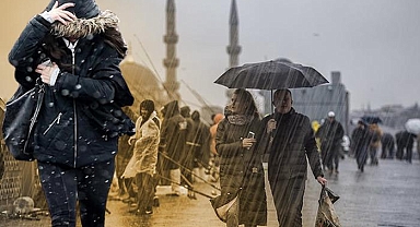 İstanbul'a yağmur, Anadolu'ya kar! Hava durumuyla ilgili beklenen haber... Tarih vererek duyurdu: Kuvvetli olacak!