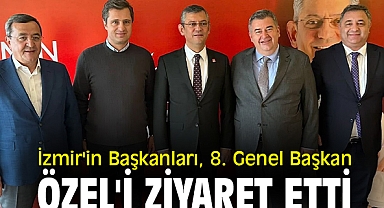 İzmir'in Başkanları, 8. Genel Başkanı Özel'i ziyaret etti